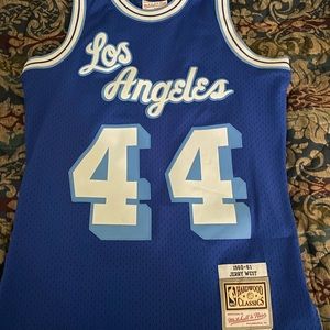 Jerry West Hardwood classic Lakers Jersey
